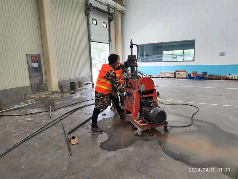 南平厂房地面下沉塌陷注浆加固施工